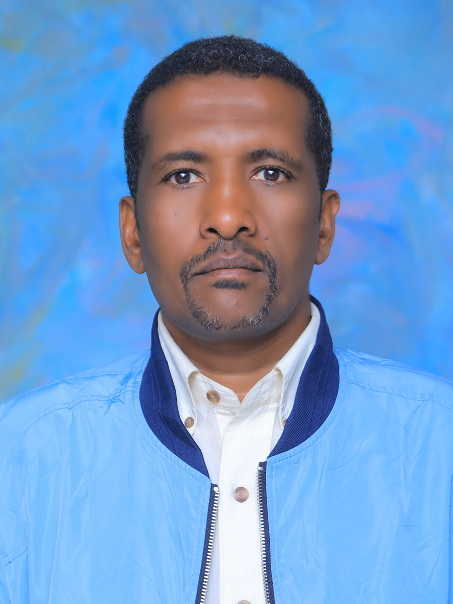 Hailu, founder of Hailu Success Academy, teaching mathematics to talented students.